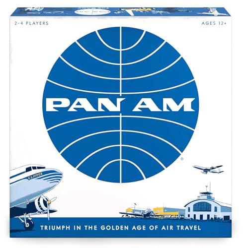 FUNKO GAMES Pan Am, Strategisches Brettspiel ab 12 Jahren, Englisches Gesellschaftsspiele für 2 bis 4 Spieler FUNKO GAMES Pan Am, Strategisches Brettspiel ab 12 Jahren, Englisches Gesellschaftsspiele für 2 bis 4 Spieler von FUNKO GAMES
