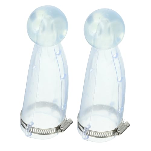 FUNNETOYU 1 Paar Cattle Horn Protection Silicone Cover Praktische Hornschutzabdeckung für Rinder Zufällige Farben Hochwertiges Silikon Zubehör für Ihre Farm Zufällige Farbe Zufällige Farbe von FUNNETOYU