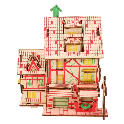 FUNNETOYU 1 Satz 3D -Architekturmodell Erwachsene Handwerkshäuser Bausatz DIY -Rätsel Holzrätsel Modellbausätze hölzern FUNNETOYU 1 Satz 3D -Architekturmodell Erwachsene Handwerkshäuser Bausatz DIY -Rätsel Holzrätsel Modellbausätze hölzern von FUNNETOYU