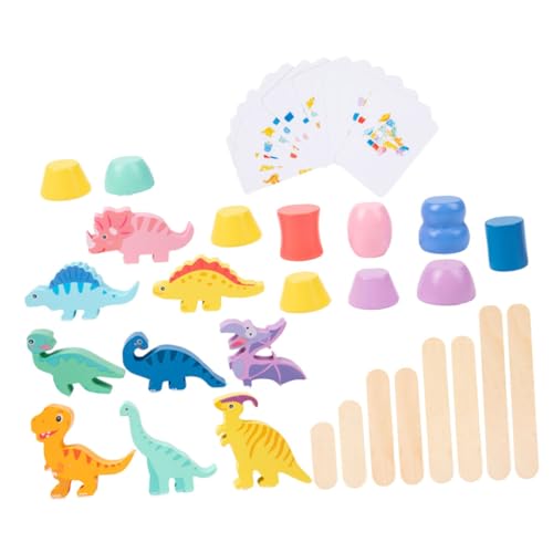 FUNNETOYU 1satz Dinosaurier Stapelspielzeug Aus Buntem Holz Lernspielzeug Kreativität Und Geduld Für Junge Mädchen Spielzeug Für Jungen Und Mädchen FUNNETOYU 1satz Dinosaurier Stapelspielzeug Aus Buntem Holz Lernspielzeug Kreativität Und Geduld Für Junge Mädchen Spielzeug Für Jungen Und Mädchen von FUNNETOYU