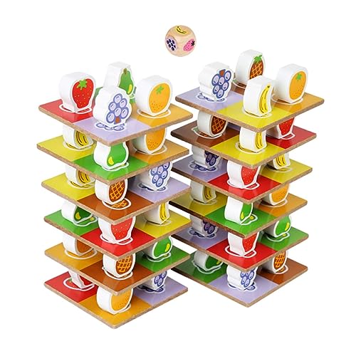 FUNNETOYU 1 Satz Fruchtstapel stapeln Gleichgewichtsspiel für stapelspielzeug holzspielzeug Eltern- - stapeln Spiele hölzern FUNNETOYU 1 Satz Fruchtstapel stapeln Gleichgewichtsspiel für stapelspielzeug holzspielzeug Eltern- - stapeln Spiele hölzern von FUNNETOYU