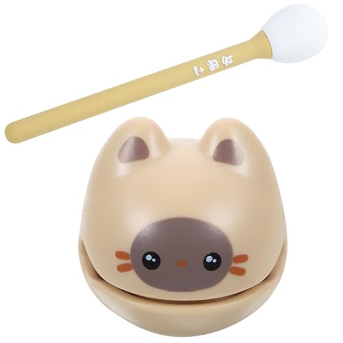 FUNNETOYU 1 Satz Holzfischspielzeug Entpacken Runden Drinnen Rhythmusspielzeug Musikspielzeug Für Musikinstrumente Sensorisches Stressspielzeug Tempelblock Khaki Hölzern FUNNETOYU 1 Satz Holzfischspielzeug Entpacken Runden Drinnen Rhythmusspielzeug Musikspielzeug Für Musikinstrumente Sensorisches Stressspielzeug Tempelblock Khaki Hölzern von FUNNETOYU