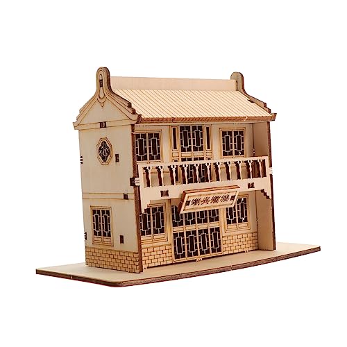 FUNNETOYU 1 Satz Holzspielzeug Bausatz für DIY Restaurant Modell Pädagogisches Puzzle Kreativität und Motorik und Schraubendreher Handgefertigt Gesundheitsfreundlich FUNNETOYU 1 Satz Holzspielzeug Bausatz für DIY Restaurant Modell Pädagogisches Puzzle Kreativität und Motorik und Schraubendreher Handgefertigt Gesundheitsfreundlich von FUNNETOYU