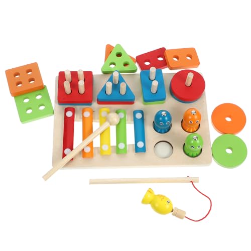 FUNNETOYU 1 Satz Holzspielzeug für Geometrische Formen Sortierspielzeug Kognitiven Fähigkeiten für Schulanfang und Eltern Junge Mädchen Interaktion FUNNETOYU 1 Satz Holzspielzeug für Geometrische Formen Sortierspielzeug Kognitiven Fähigkeiten für Schulanfang und Eltern Junge Mädchen Interaktion von FUNNETOYU