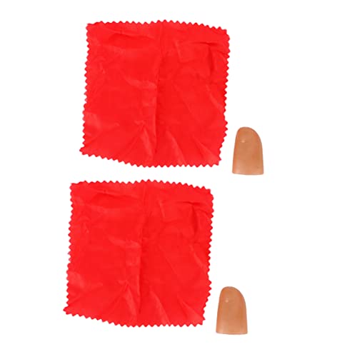 FUNNETOYU 1 Satz Magische Requisiten seidentuch Silk Turban falttü nagelpilzmittel Finger nägel Tricks Schal Stütze Erwachsene Finger Daumenspitzen interessante Zauberrequisiten Plastik rot FUNNETOYU 1 Satz Magische Requisiten seidentuch Silk Turban falttü nagelpilzmittel Finger nägel Tricks Schal Stütze Erwachsene Finger Daumenspitzen interessante Zauberrequisiten Plastik rot von FUNNETOYU