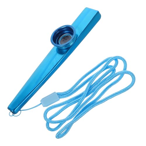 FUNNETOYU 1 Satz Musikalisches Für Gitarrenpartner Kazoos Musikalische Kazoos Gitarren-Kazoo-Partner Kazoo Für Haushalts-kazoos Erwachsenes Instrument Stoff Blue von FUNNETOYU