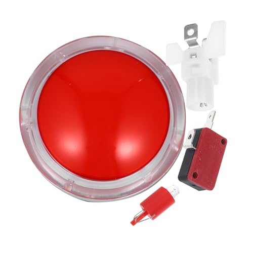 FUNNETOYU 1 Satz Netzschalter gruppenspiele heusgen LED-Taste bartwachs Leiste bumbsbar Gaming-Spiel-Summer Spiel Summer beantworten runder Summer Game Summer Druckknopf-Summer Plastik rot FUNNETOYU 1 Satz Netzschalter gruppenspiele heusgen LED-Taste bartwachs Leiste bumbsbar Gaming-Spiel-Summer Spiel Summer beantworten runder Summer Game Summer Druckknopf-Summer Plastik rot von FUNNETOYU
