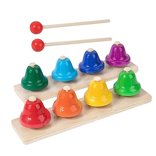 FUNNETOYU 1 Satz Noten Tischglocken für Musikinstrument Kreativität und Motorischen Fähigkeiten für Kindergarten und Zuhause Strapazierfähig und Ansprechend Gestaltet FUNNETOYU 1 Satz Noten Tischglocken für Musikinstrument Kreativität und Motorischen Fähigkeiten für Kindergarten und Zuhause Strapazierfähig und Ansprechend Gestaltet von FUNNETOYU