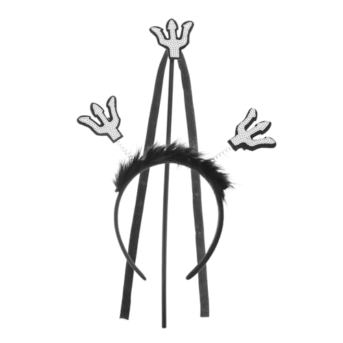 FUNNETOYU 1satz Kostüm-haarreif Für Halloween Flexibles Und Leichtes Party-accessoire Für Erwachsene Und Kreative Kopfbedeckung Für Kostümparty Fasching Und Aufführungen Mit von FUNNETOYU