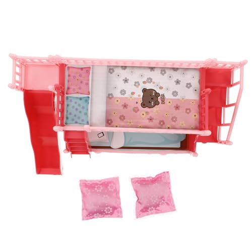 FUNNETOYU 1 Satz Puppenbett Mädchen Puppenhauszubehör Miniatur 1 Puppenhausmöbel Im Maßstab 12 Puppenhausbett Leute Aus Dem Puppenhaus Mini-puppenhausmöbel Mini-Sachen Plastik Rosa FUNNETOYU 1 Satz Puppenbett Mädchen Puppenhauszubehör Miniatur 1 Puppenhausmöbel Im Maßstab 12 Puppenhausbett Leute Aus Dem Puppenhaus Mini-puppenhausmöbel Mini-Sachen Plastik Rosa von FUNNETOYU
