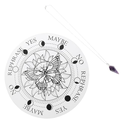 FUNNETOYU 1 Satz Sieben-Sterne-Array Planke Meditation photostickomni lichtwärts kristallanhänger raumdeko büro Dekoration Pendelbrett für Wahrsagerei Hexenaltar Lieferungen hölzern Weiß FUNNETOYU 1 Satz Sieben-Sterne-Array Planke Meditation photostickomni lichtwärts kristallanhänger raumdeko büro Dekoration Pendelbrett für Wahrsagerei Hexenaltar Lieferungen hölzern Weiß von FUNNETOYU