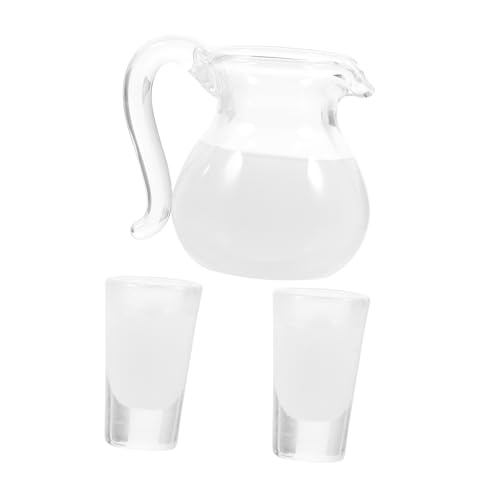 FUNNETOYU 1 Satz Simulierter Milchglas Topf kleine Krüge Mini Dollhouse Decor Küchenzubehör für Puppenstuben Dollhouse Dekorationen Puppenhausdekoration Harz Weiß FUNNETOYU 1 Satz Simulierter Milchglas Topf kleine Krüge Mini Dollhouse Decor Küchenzubehör für Puppenstuben Dollhouse Dekorationen Puppenhausdekoration Harz Weiß von FUNNETOYU