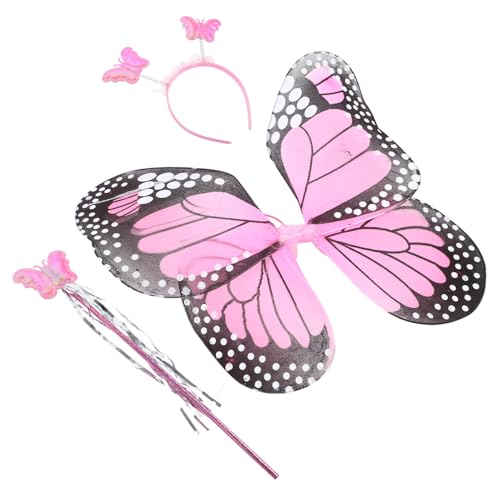 FUNNETOYU 1 Satz Stirnbandprops Für Kostüm Feenflügel Schmetterling Flügelstütze Für Mädchen Zauberstäbe Für Feenstab-Set Cosplay -Prinzessin Kostüm Polyester FUNNETOYU 1 Satz Stirnbandprops Für Kostüm Feenflügel Schmetterling Flügelstütze Für Mädchen Zauberstäbe Für Feenstab-Set Cosplay -Prinzessin Kostüm Polyester von FUNNETOYU