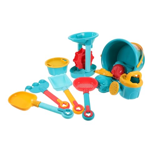 FUNNETOYU 1 Satz Strandspielzeug Set für Teiliges Sandspielzeug mit Bunten Werkzeugen zur Sandgestaltung für Strand und Sandbox Fördert Kreativität und Vorstellungskraft Zufällige Farbe von FUNNETOYU