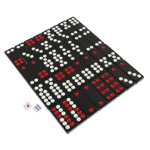 FUNNETOYU 1 Satz Traditionelles Chinesisches Paigow Kartenspiel mit Hochwertigen Dominosteinen für Party und Freizeitspaß für Freunde und Familie FUNNETOYU 1 Satz Traditionelles Chinesisches Paigow Kartenspiel mit Hochwertigen Dominosteinen für Party und Freizeitspaß für Freunde und Familie von FUNNETOYU