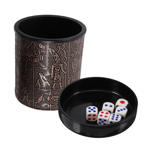FUNNETOYU 1 Satz Würfelbecher Lieferungen Party Würfelbrettspiel würfel Shaker Halter Trinken Würfel Aufbewahrungsbecher Würfelstapelbecher Halter für Spielwürfel Spielzubehör Abs Braun FUNNETOYU 1 Satz Würfelbecher Lieferungen Party Würfelbrettspiel würfel Shaker Halter Trinken Würfel Aufbewahrungsbecher Würfelstapelbecher Halter für Spielwürfel Spielzubehör Abs Braun von FUNNETOYU