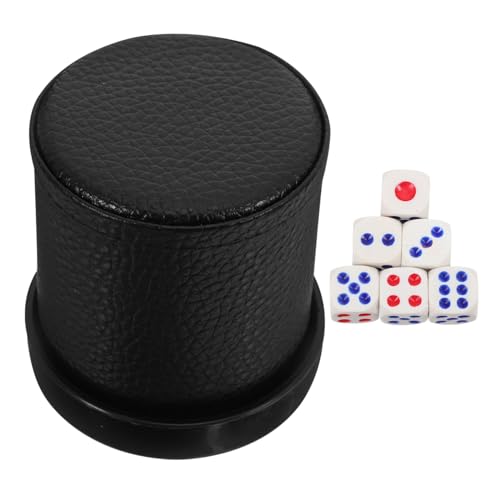 FUNNETOYU 1 Satz Würfelbecher Würfel Shaker Halter Lustige Würfel Farbige Würfel Groß Würfelschüttler Brettspiele Würfel Bunte Würfel Abs Schwarz FUNNETOYU 1 Satz Würfelbecher Würfel Shaker Halter Lustige Würfel Farbige Würfel Groß Würfelschüttler Brettspiele Würfel Bunte Würfel Abs Schwarz von FUNNETOYU