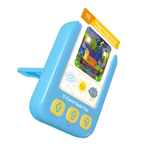 FUNNETOYU 1 Set Früherziehung Lernmaschine Haushaltslernspielzeug Lernkarte Interessantes Kinderspielzeug Interessantes Lernspielzeug Audio Lernmaschine Lernspielzeug Papier Himmelblau FUNNETOYU 1 Set Früherziehung Lernmaschine Haushaltslernspielzeug Lernkarte Interessantes Kinderspielzeug Interessantes Lernspielzeug Audio Lernmaschine Lernspielzeug Papier Himmelblau von FUNNETOYU