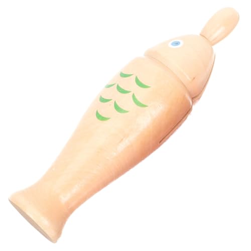 FUNNETOYU 1 Set Kleiner Holzfisch Schlagzeugspielzeug Rhythmusspielzeug Lernspielzeug Fischförmiges Schlagspielzeug Lernspielzeug Lehrwerkzeug Schlaginstrument Musikspielzeug FUNNETOYU 1 Set Kleiner Holzfisch Schlagzeugspielzeug Rhythmusspielzeug Lernspielzeug Fischförmiges Schlagspielzeug Lernspielzeug Lehrwerkzeug Schlaginstrument Musikspielzeug von FUNNETOYU