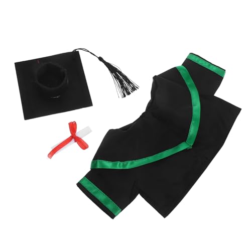 FUNNETOYU 1 Set Puppen-abschlusskostüm, Bärenkleidung, Mütze Und Talar-Outfit, 30 cm, Passend Für Stofftierkleidung. Stellen Sie Ihre Eigenen Stofftiere Her. FUNNETOYU 1 Set Puppen-abschlusskostüm, Bärenkleidung, Mütze Und Talar-Outfit, 30 cm, Passend Für Stofftierkleidung. Stellen Sie Ihre Eigenen Stofftiere Her. von FUNNETOYU