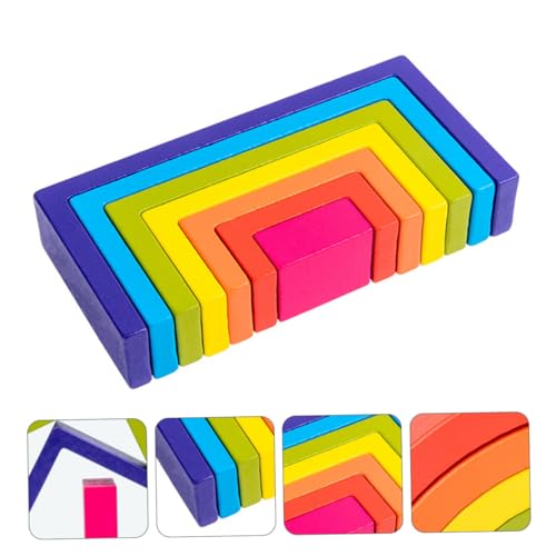 FUNNETOYU 1 Set Quadratische Regenbogen Bausteine Kognitives Für Geometrischer Block Brettspiele Kinderspielzeug Kinderspielzeug Blöcke Bausteine Vorschulspielzeug FUNNETOYU 1 Set Quadratische Regenbogen Bausteine Kognitives Für Geometrischer Block Brettspiele Kinderspielzeug Kinderspielzeug Blöcke Bausteine Vorschulspielzeug von FUNNETOYU