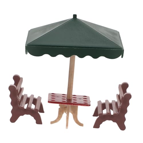 FUNNETOYU 1 Set Realistische Miniatur Modell Tragbare Puppenhaus Möbel Dekoration Mini Garten Ornamente Und Regenschirm FUNNETOYU 1 Set Realistische Miniatur Modell Tragbare Puppenhaus Möbel Dekoration Mini Garten Ornamente Und Regenschirm von FUNNETOYU