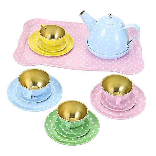 FUNNETOYU 1 Simulation Tee-Set teeservice puppengeschirr kinderküche+zubehör besteckset Puppenhaus- Mini-Küchenset Geschirr Modellbausatz Weißblech FUNNETOYU 1 Simulation Tee-Set teeservice puppengeschirr kinderküche+zubehör besteckset Puppenhaus- Mini-Küchenset Geschirr Modellbausatz Weißblech von FUNNETOYU