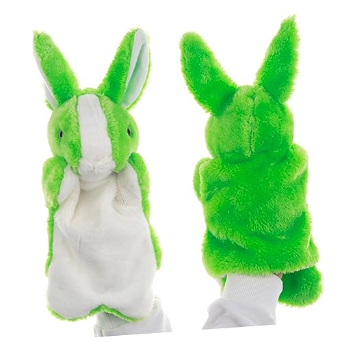 FUNNETOYU 1 Stück Geschichte Marionetten zappeln Puppe Kleinkind Tierspielzeug Frosch für kinderspielzeug Kid Toys Fantasiespielzeug Geschichte erzählende Marionette Green von FUNNETOYU