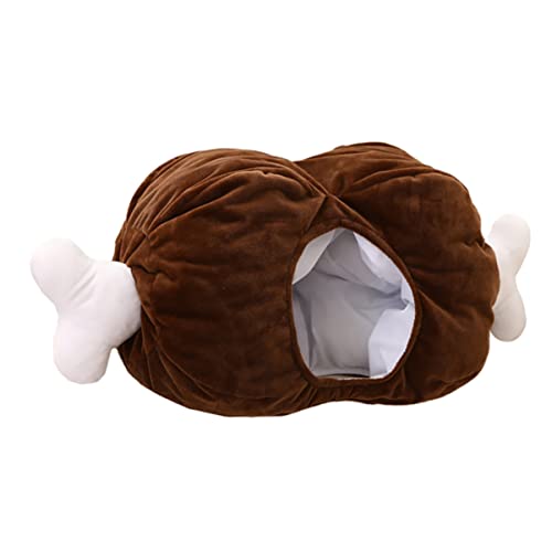 FUNNETOYU 1stück Lustiger Hühnermütze Partyhut Dekorative Cosplay-kopfbedeckung Für Erwachsene Für Karneval Halloween Fotoshootings Und Festliche Anlässe von FUNNETOYU