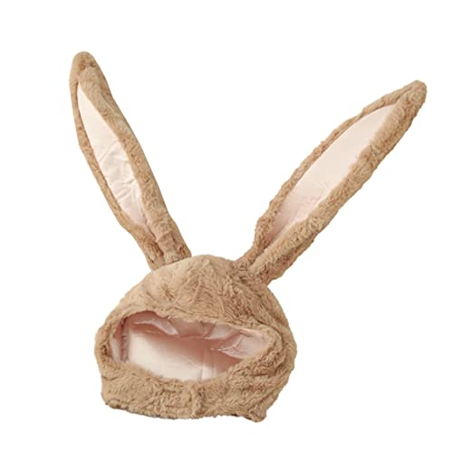 FUNNETOYU 1 Stück Hut mit Hasenohren Plüsch Frauen Kinderkostüm Hasenmütze verrückt Cosplay halloween mitgebsel halloween oblaten Plüsch-Partyhut Party Neuheit Kopfschmuck PP Baumwolle Brown FUNNETOYU 1 Stück Hut mit Hasenohren Plüsch Frauen Kinderkostüm Hasenmütze verrückt Cosplay halloween mitgebsel halloween oblaten Plüsch-Partyhut Party Neuheit Kopfschmuck PP Baumwolle Brown von FUNNETOYU