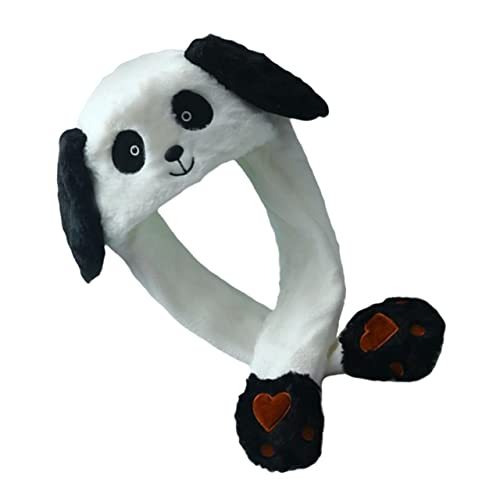 FUNNETOYU 1 Stück Hut mit beweglichen Ohren ostergeschenk ostegeschenke geburtstagsmitgebsl white cap Cartoon hat Plüsch-Panda-Hut Party-Kopfschmuck Cartoonhut Kostümhut kurzer Plüsch Black FUNNETOYU 1 Stück Hut mit beweglichen Ohren ostergeschenk ostegeschenke geburtstagsmitgebsl white cap Cartoon hat Plüsch-Panda-Hut Party-Kopfschmuck Cartoonhut Kostümhut kurzer Plüsch Black von FUNNETOYU