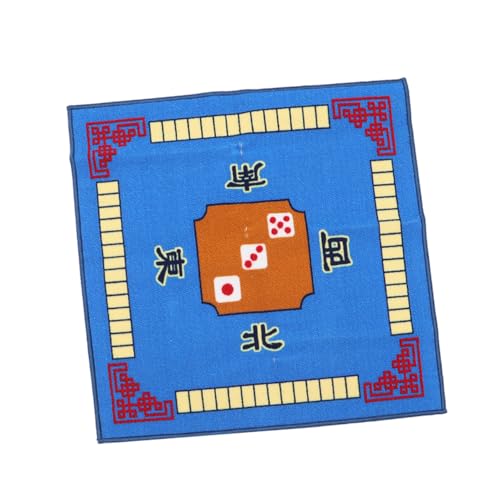 FUNNETOYU 1 Stück Mahjong Tischmatte rutschfeste Tischdecke für Mahjong Poker und Brettspiele Latexrücken Schalldämmend und Langlebig Blauer Farbton FUNNETOYU 1 Stück Mahjong Tischmatte rutschfeste Tischdecke für Mahjong Poker und Brettspiele Latexrücken Schalldämmend und Langlebig Blauer Farbton von FUNNETOYU