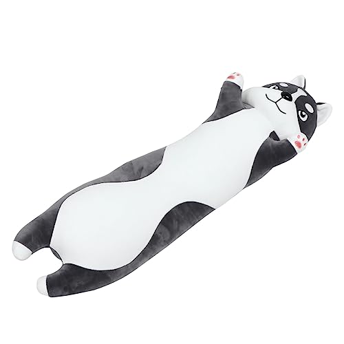FUNNETOYU 1 Stück Puppe kindergeschenke Husky plüschtier weihachtsgeschenk Sofaspielzeug Husky Kuscheltier Plush Toy Plüschgefüllter Welpen-Wurfskissen elastisches Vlies FUNNETOYU 1 Stück Puppe kindergeschenke Husky plüschtier weihachtsgeschenk Sofaspielzeug Husky Kuscheltier Plush Toy Plüschgefüllter Welpen-Wurfskissen elastisches Vlies von FUNNETOYU