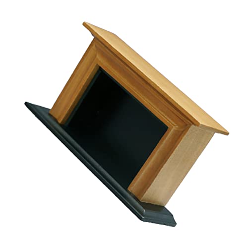 FUNNETOYU 1 Stück Retro-Kamin Modellieren Von Möbeln Mini-landschaftskamin Mini-möbeldekor Mini-möbelmodell Mini -Kamin Mini-szenenmöbel Holz Khaki FUNNETOYU 1 Stück Retro-Kamin Modellieren Von Möbeln Mini-landschaftskamin Mini-möbeldekor Mini-möbelmodell Mini -Kamin Mini-szenenmöbel Holz Khaki von FUNNETOYU