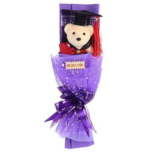 FUNNETOYU 1 Stück Strauß Grad Geld Girlande Mini-Plüschtiere Autogramm Korb pummeluff Kuscheltier et Kuscheltier Hochschulabschluss Set Abschlussbouquet Schaum Violett FUNNETOYU 1 Stück Strauß Grad Geld Girlande Mini-Plüschtiere Autogramm Korb pummeluff Kuscheltier et Kuscheltier Hochschulabschluss Set Abschlussbouquet Schaum Violett von FUNNETOYU