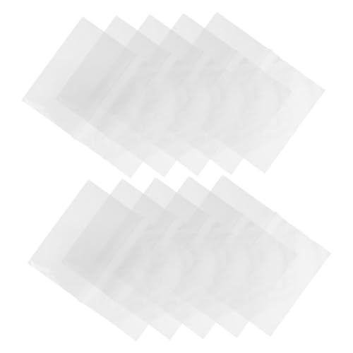FUNNETOYU 10 Blatt biologische semipermeable Membran Cellophan Folie für Schülerexperimente Interaktive Experimente mit Zellophanfolie Experimentierzubehör Membranfolie Lehrhilfe Transparent von FUNNETOYU