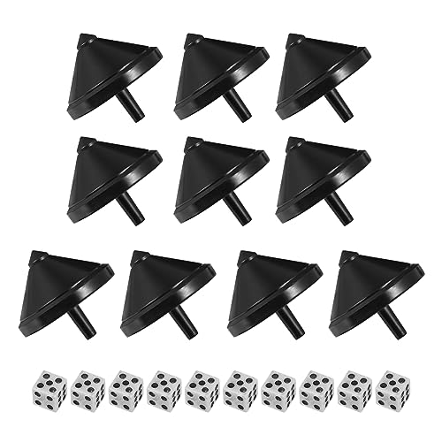 FUNNETOYU 10 Satz Prophezeiung Oben spielzeuge für hühner Funny hat Geburtstags Geburtstags mitbringsel plasur Sets caakg kreativer Kreisel Gyro Plastik Black FUNNETOYU 10 Satz Prophezeiung Oben spielzeuge für hühner Funny hat Geburtstags Geburtstags mitbringsel plasur Sets caakg kreativer Kreisel Gyro Plastik Black von FUNNETOYU