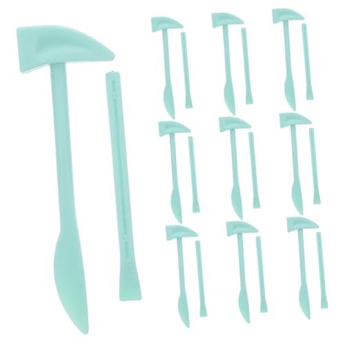 FUNNETOYU 10 Sets Archäologisches Grabspielzeug Für Kinder, Kunststoff-grabspielzeug, Kunststoffhammer Und Meißel Für Wissenschaftliche Projekte Für Kleinkinder Und Kinder FUNNETOYU 10 Sets Archäologisches Grabspielzeug Für Kinder, Kunststoff-grabspielzeug, Kunststoffhammer Und Meißel Für Wissenschaftliche Projekte Für Kleinkinder Und Kinder von FUNNETOYU