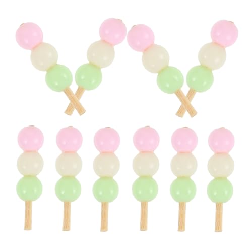 FUNNETOYU 10 Stück Doll House Food Accessoires Puppe Mini Essen winziges Lebensmittelmodell Plastik FUNNETOYU 10 Stück Doll House Food Accessoires Puppe Mini Essen winziges Lebensmittelmodell Plastik von FUNNETOYU