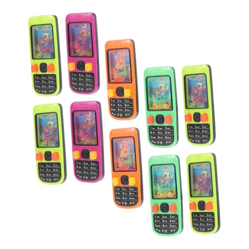 FUNNETOYU 10 Stück Handheld Wasserspielzeug Teiliges mit Bunten Wasserringen für Partys Mitgebsel Fördert Hand Augen Koordination und Kreativität von FUNNETOYU