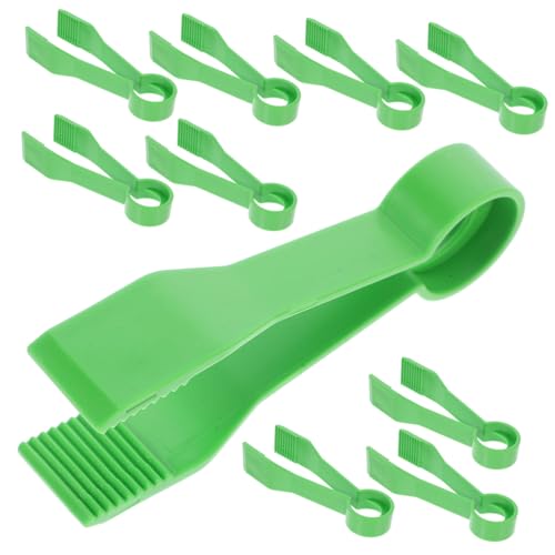FUNNETOYU 10 Stück Insektenclip - Zange für Pinzette Kindergröße Pinzetten Pinzettenspielzeug Tweezer Entwicklungsspielzeug für Plastik Grün FUNNETOYU 10 Stück Insektenclip - Zange für Pinzette Kindergröße Pinzetten Pinzettenspielzeug Tweezer Entwicklungsspielzeug für Plastik Grün von FUNNETOYU