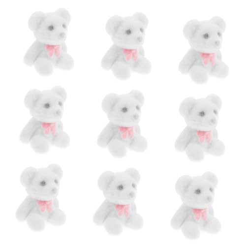 FUNNETOYU 10 Stück Mini Flockbären Dekofiguren für Hochzeiten und Partys Niedliche für Garten und Tischdekoration Material Vielseitig Einsetzbar für DIY Projekte FUNNETOYU 10 Stück Mini Flockbären Dekofiguren für Hochzeiten und Partys Niedliche für Garten und Tischdekoration Material Vielseitig Einsetzbar für DIY Projekte von FUNNETOYU