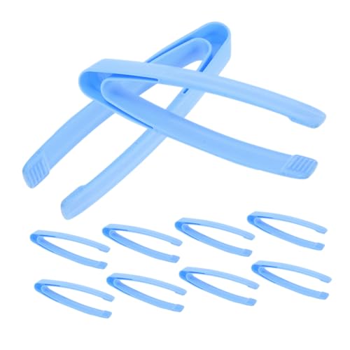 FUNNETOYU 10 Stück Outdoor- Pinzette mit flachem Kopf für aussenspielzeug Plastik pinzette schulzeug Werkzeug Beschneiden Kinderpinzette Kleinkind Pinzette Blue FUNNETOYU 10 Stück Outdoor- Pinzette mit flachem Kopf für aussenspielzeug Plastik pinzette schulzeug Werkzeug Beschneiden Kinderpinzette Kleinkind Pinzette Blue von FUNNETOYU