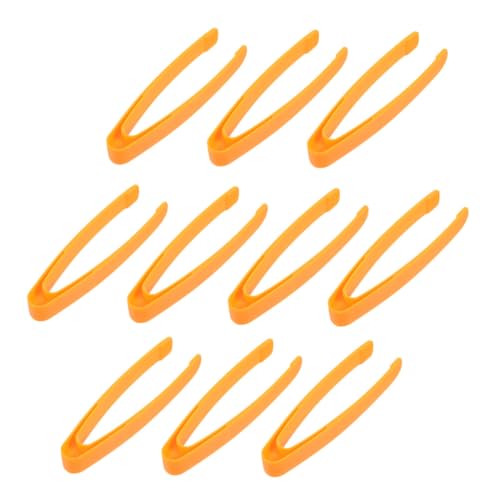FUNNETOYU 10 Stück Pinzettenspielzeug für Hobby-Pinzette handliche Pinzette Outdoor draußen Pinzette aus Kunststoff für Kinderpinzette Plastik von FUNNETOYU