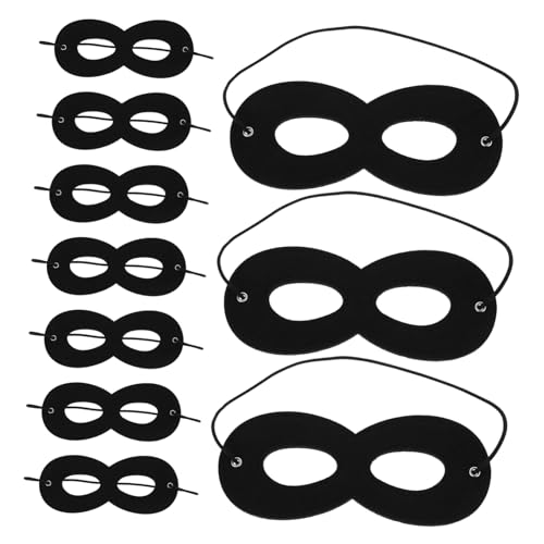 FUNNETOYU 10 Stück Teiliges Superhelden Augenmasken für Elastisch Weiches Material Komfortabel und Hautfreundlich als Party zubehör und Kostüm accessoires für Geburtstagsfeiern und von FUNNETOYU