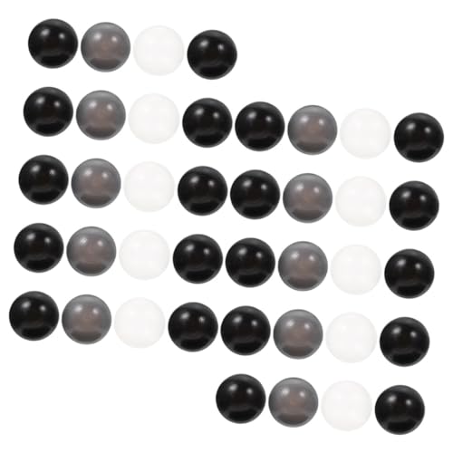 FUNNETOYU 100 Stück Teiliges Bunte Runde Langlebige und Sichere Spielbälle für Bällebad Pool Spielzelt und Partyspaß Zufällige Farbe Zufällige Farbe von FUNNETOYU