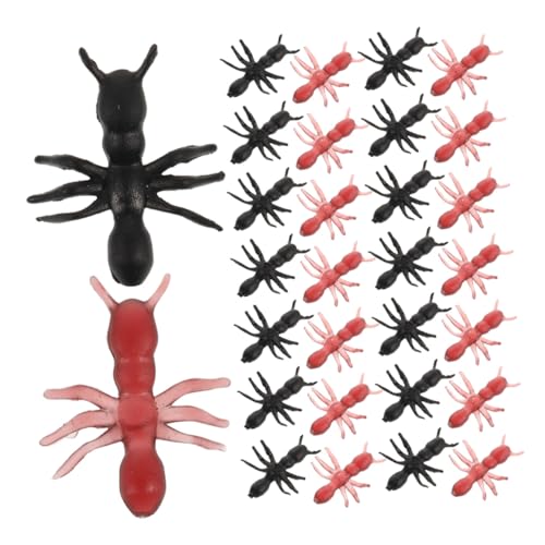 FUNNETOYU 1000 Stück Teiliges Realistische Plastik Ameisen Täuschend Echte Simulation Vielseitig für Halloween Deko Schulunterricht Naturerkundung und Partygags FUNNETOYU 1000 Stück Teiliges Realistische Plastik Ameisen Täuschend Echte Simulation Vielseitig für Halloween Deko Schulunterricht Naturerkundung und Partygags von FUNNETOYU