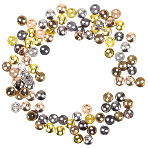 FUNNETOYU 100Stücke Mini Rundknöpfe Vintage Knöpfe für Puppen Nähprojekte für Puppenkleidung und Accessoires Trendiges DIY Zubehör Retro Stil FUNNETOYU 100Stücke Mini Rundknöpfe Vintage Knöpfe für Puppen Nähprojekte für Puppenkleidung und Accessoires Trendiges DIY Zubehör Retro Stil von FUNNETOYU