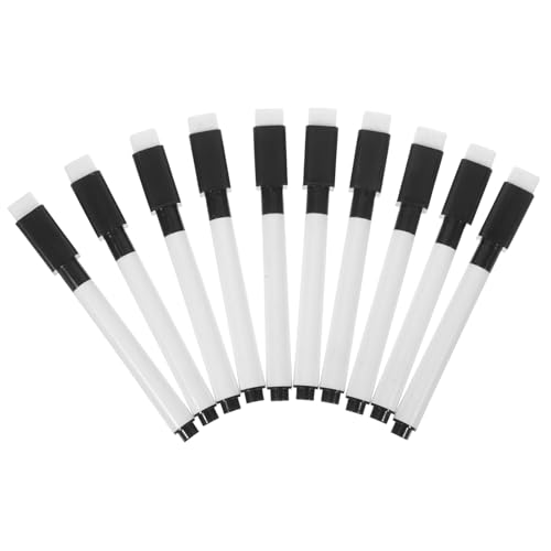 FUNNETOYU 10Stücke Abwischbare Marker Umweltfreundliche Stifte mit Feiner Spitze Magnetisch für Büro und Schule Leuchtenden Farben Sicher und Langlebig FUNNETOYU 10Stücke Abwischbare Marker Umweltfreundliche Stifte mit Feiner Spitze Magnetisch für Büro und Schule Leuchtenden Farben Sicher und Langlebig von FUNNETOYU