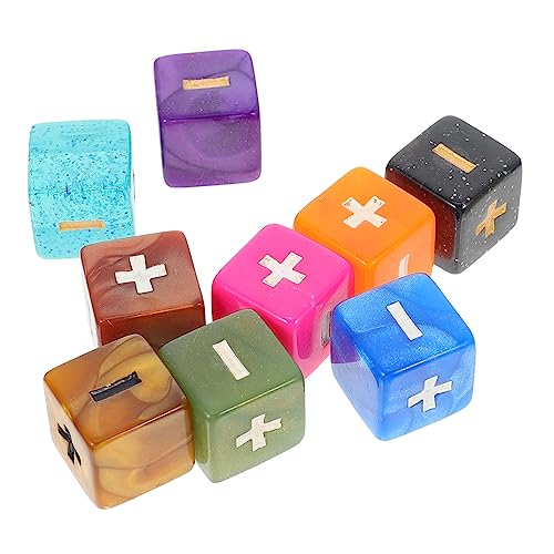 FUNNETOYU 10Stücke Rechenwürfel für Pädagogisches zur Mathematikförderung Plus Minus Material für Klassenzimmer und Zuhause FUNNETOYU 10Stücke Rechenwürfel für Pädagogisches zur Mathematikförderung Plus Minus Material für Klassenzimmer und Zuhause von FUNNETOYU